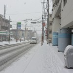 まだそれほど積もってない